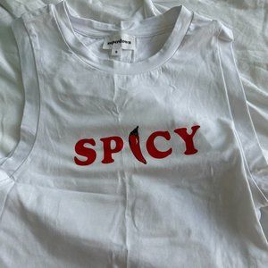 Superdown Spicy Cropped Tank